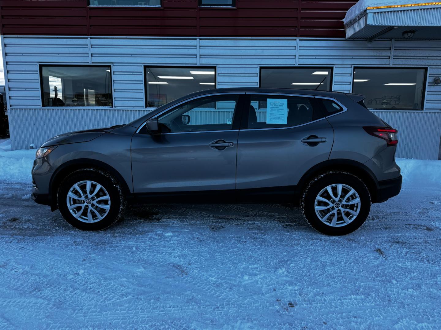 2021 Gray /Black Nissan Rogue Sport Sport (JN1BJ1AW9MW) with an 2.0L 4-Cylinder engine, located at 1960 Industrial Drive, Wasilla, 99654, (907) 274-2277, 61.573475, -149.400146 - Photo#0